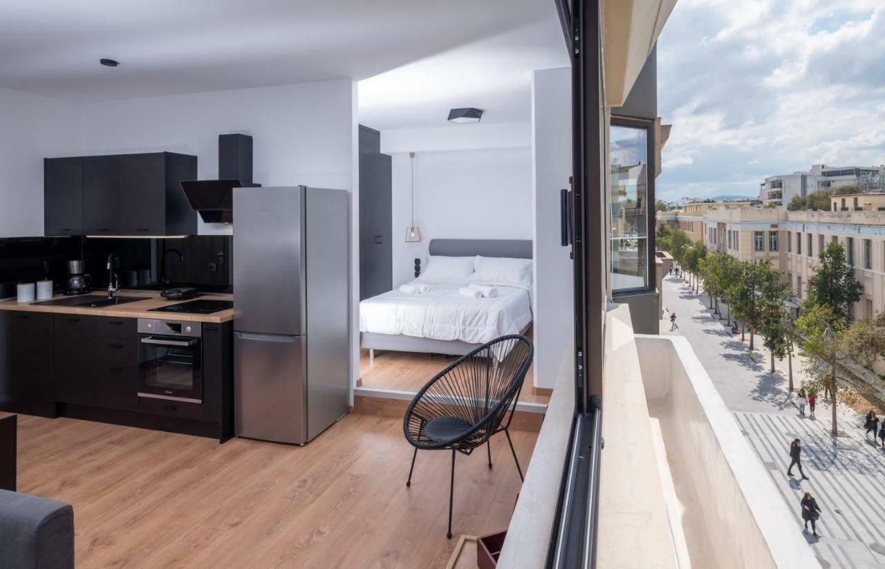 Elegant Urban Apartment Iraklio Exteriér fotografie
